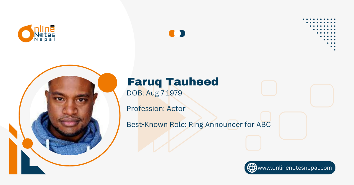 Faruq Tauheed