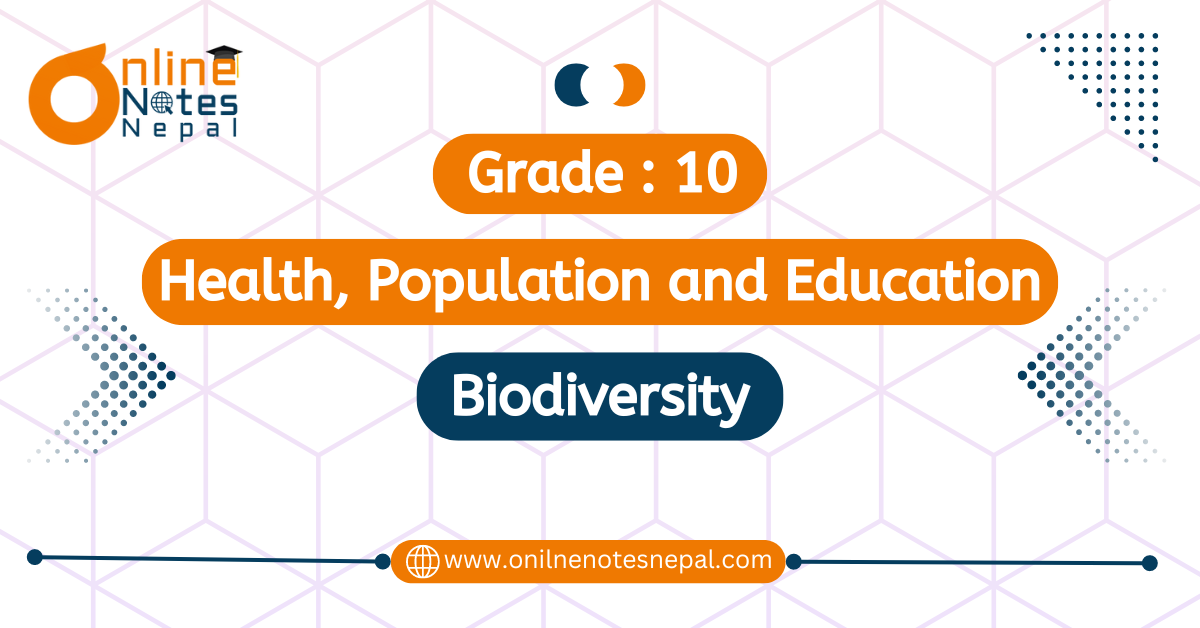Unit 4: Biodiversity