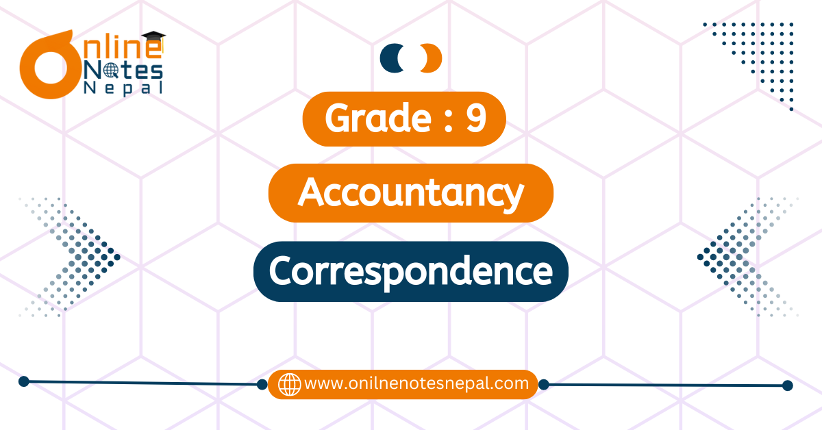 Unit 4: Correspondence