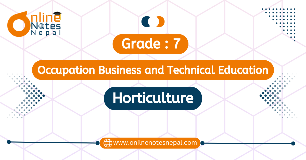 Horticulture