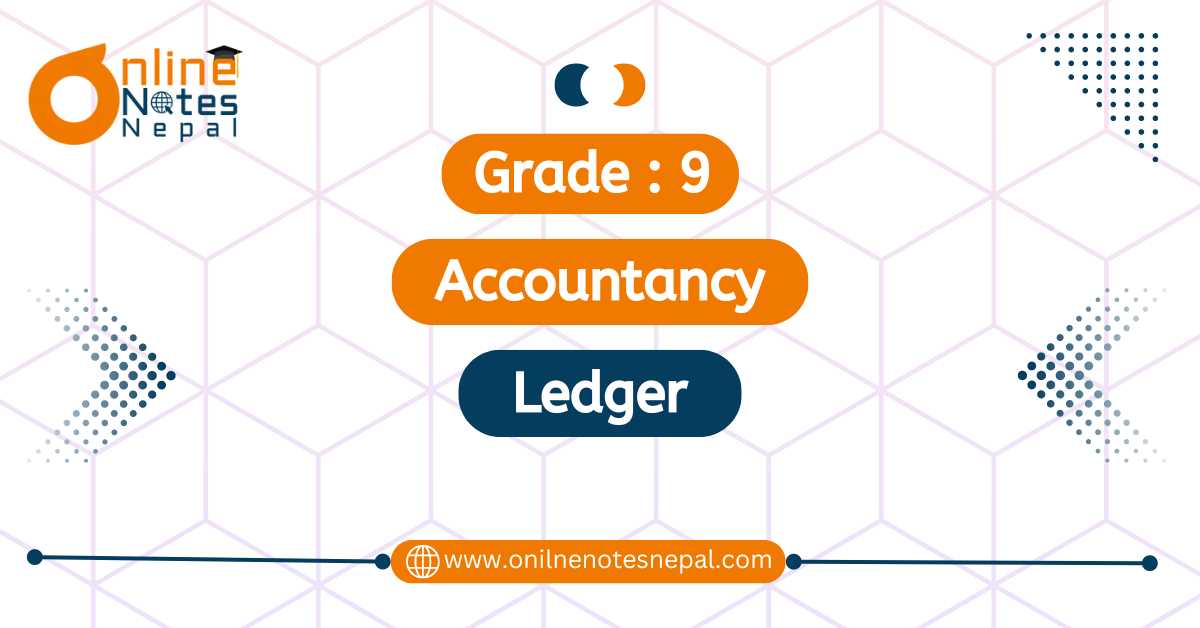Unit 13: Ledger